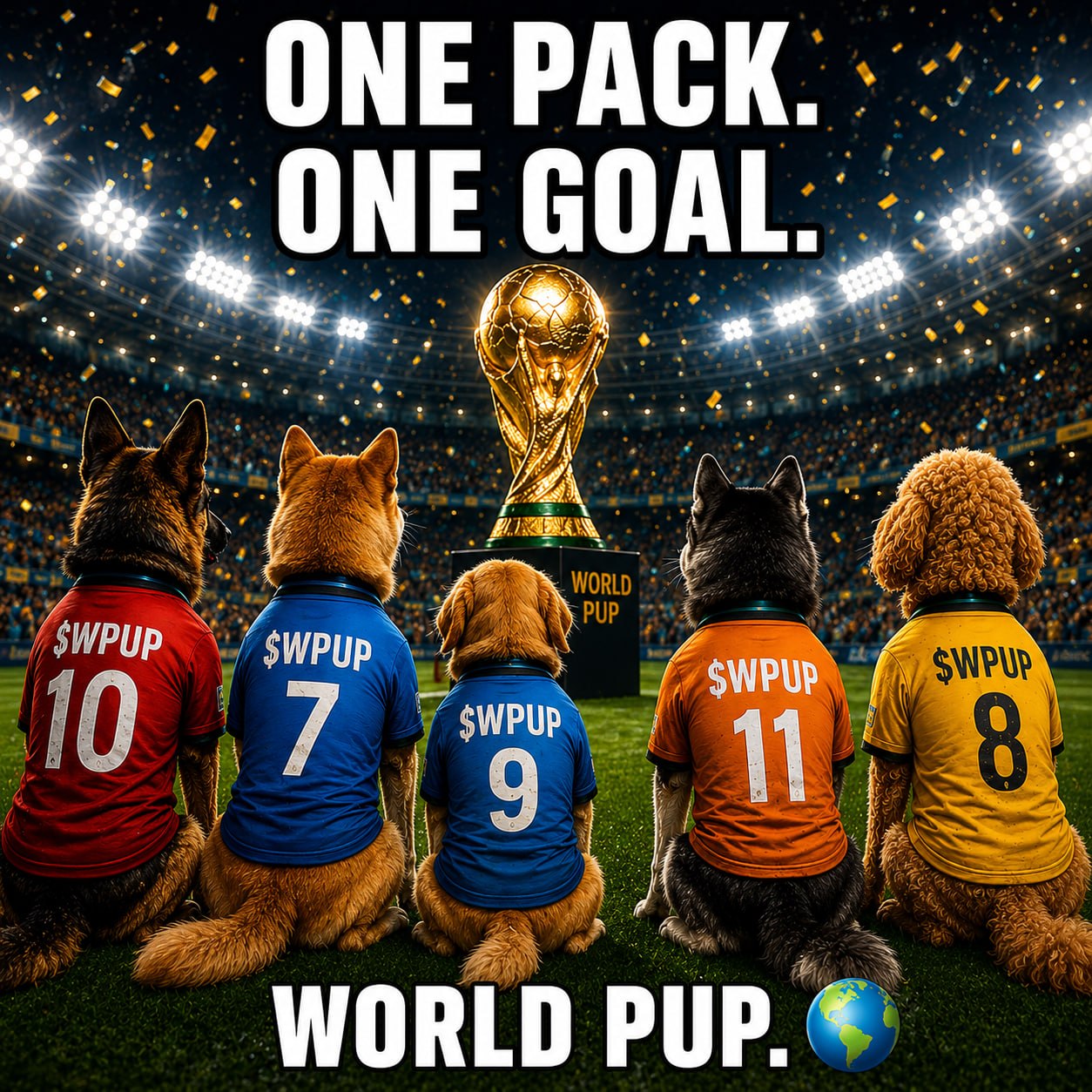 In a world of cats, be a pup. $WPUP