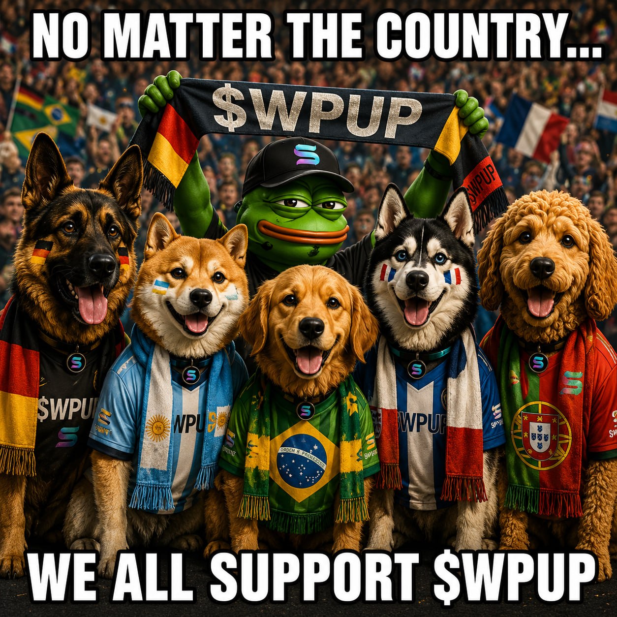 No matter the country, we all support $WPUP